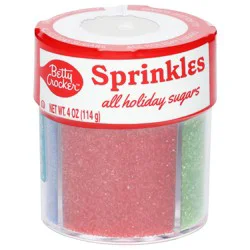 Betty Crocker All Holiday Sugar Sprinkles 4 oz