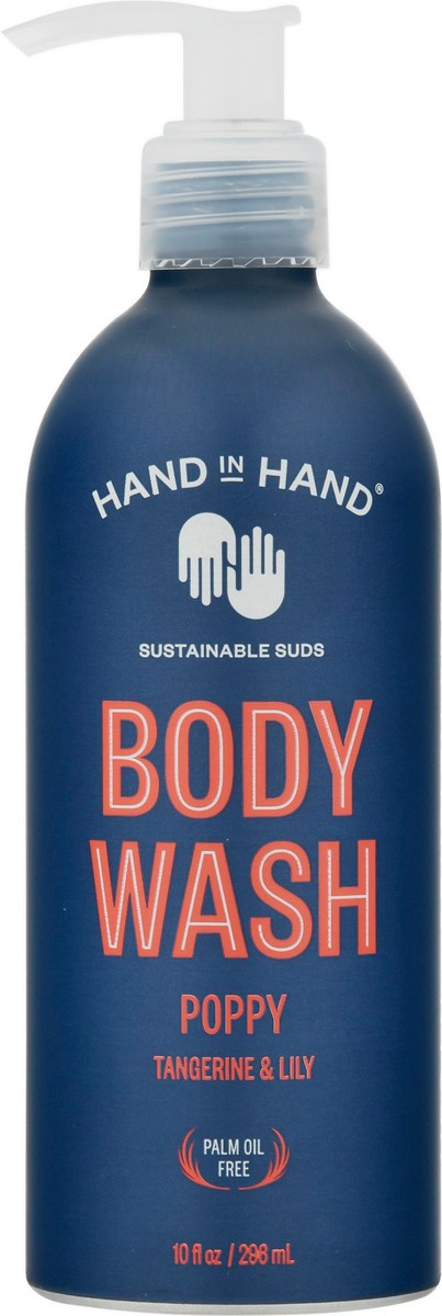 slide 6 of 9, Hand in Hand Poppy Body Wash, 1 ct