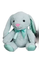 Holiday Home 12" Blue Bunny Plush