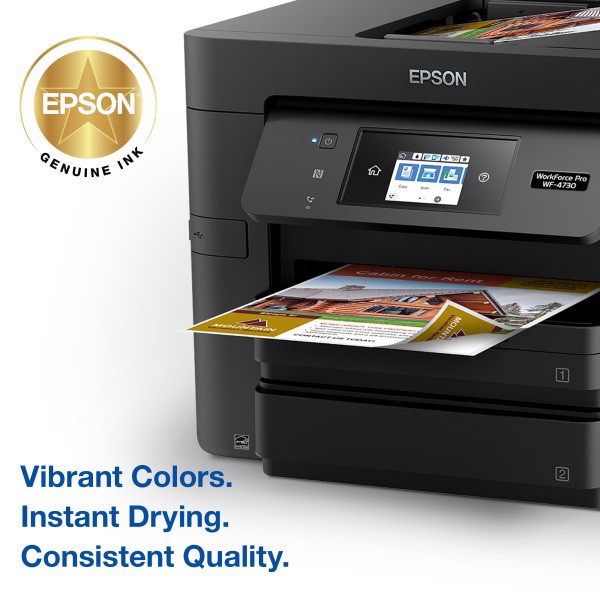 slide 5 of 5, Epson Durabrite Ultra T802Xl420-S High-Yield Yellow Ink Cartridge, 1 ct