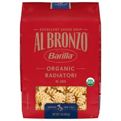 Barilla® Organic Al Bronzo® Radiator Pasta Bag USA, 1 lb