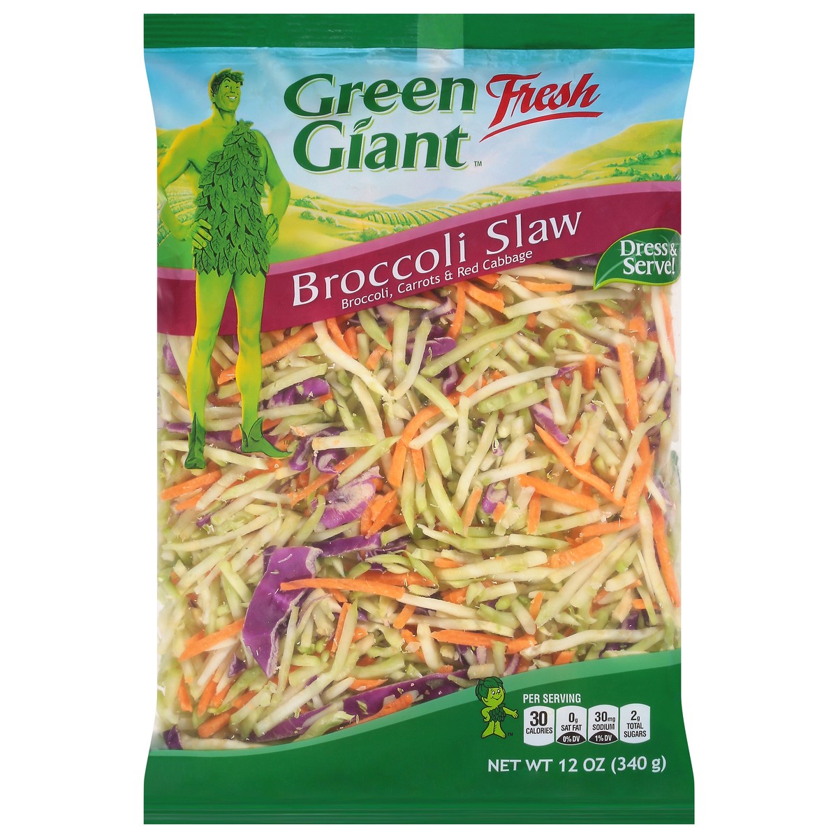 slide 1 of 13, Green Giant Fresh Broccoli Slaw 12 oz, 12 oz