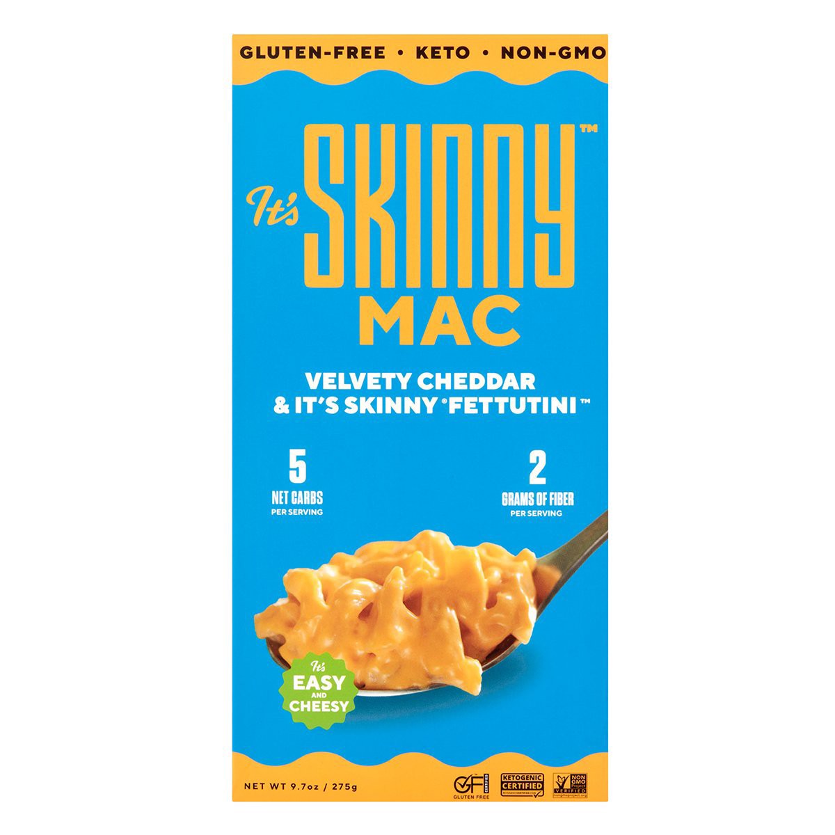 slide 1 of 1, It's Skinny Pasta Velvety Cheddar Mac - 9.7 oz, 9.7 oz