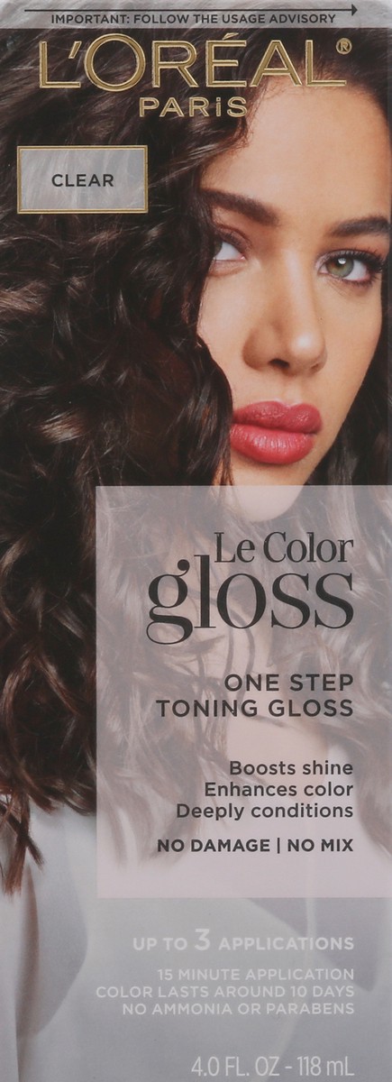 slide 1 of 13, L'Oréal Clear One Step Toning Gloss 4 fl oz, 1 ct