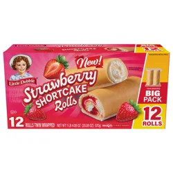 Little Debbie Strawberry Shortcake Rolls