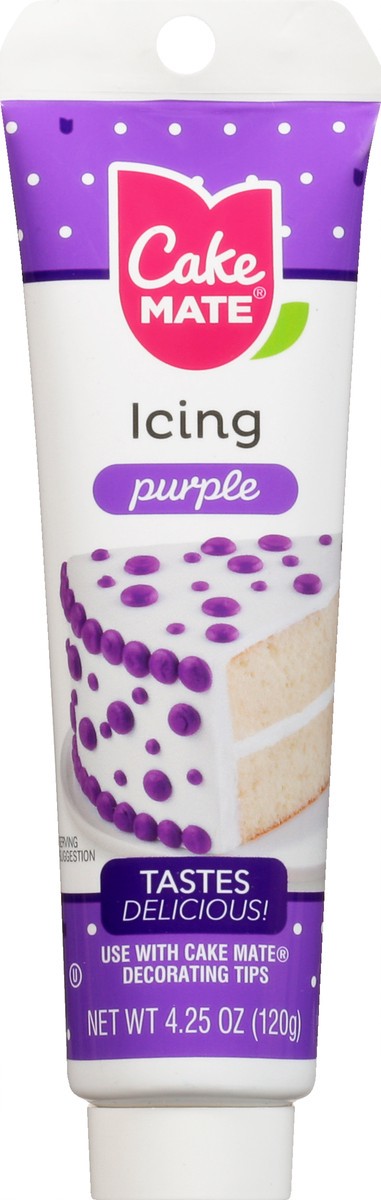 slide 6 of 9, Cake Mate Purple Decorating Icing, 4.25 oz