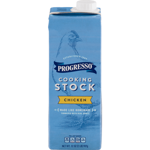 slide 1 of 9, Progresso Cooking Stock, Chicken, 32 oz