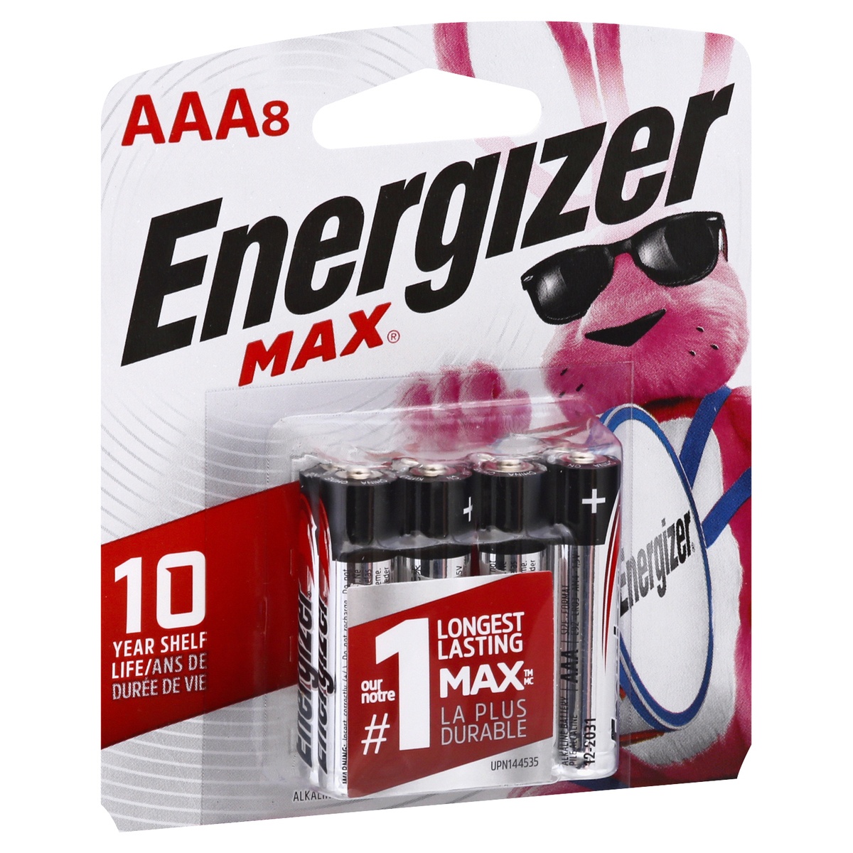 slide 2 of 8, Energizer Max AAA Batteries, 8 ct