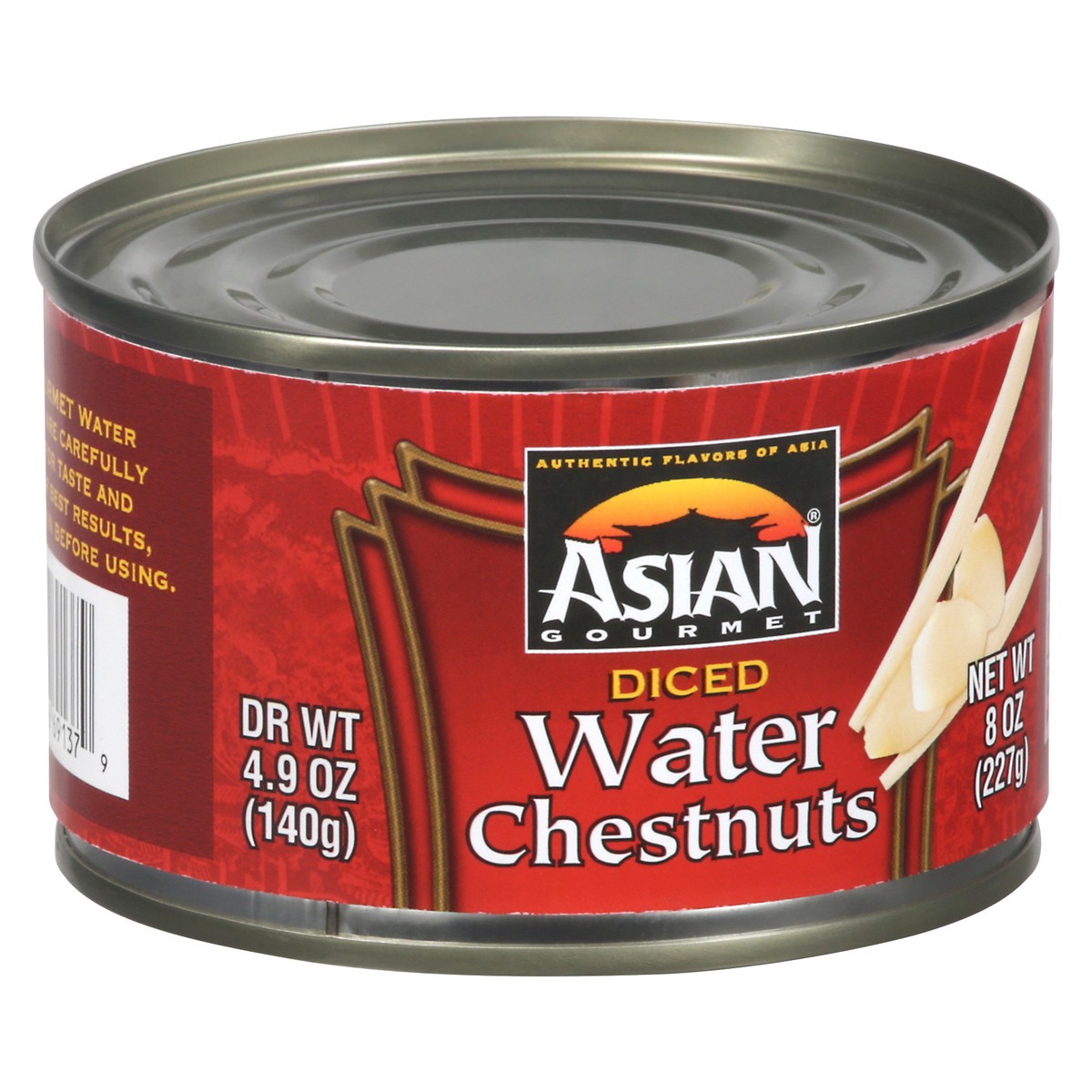 slide 10 of 13, Asian Gourmet Diced Waterchestnuts, 8 oz