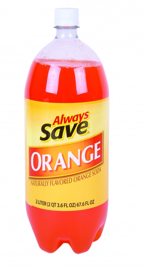 slide 1 of 1, Always Save Orange Soda, 67.6 oz