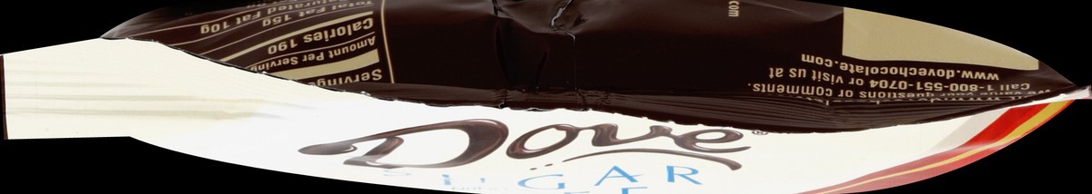 slide 2 of 3, Dove Sugar-Free Rich Dark Chocolates With Chocolate Creme, 3.4 oz