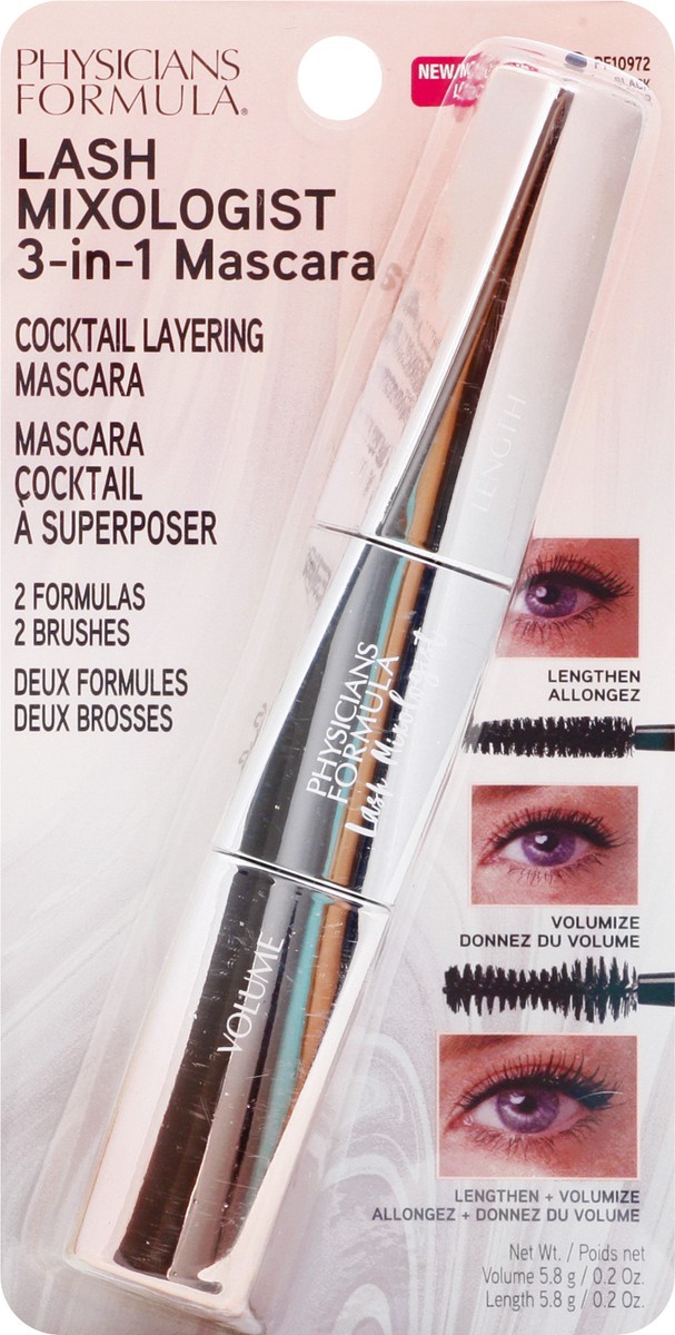 slide 4 of 12, Physicians Formula Lash Mixologist 3 in 1 Black PF10972 Mascara 1 ea, 1 ct