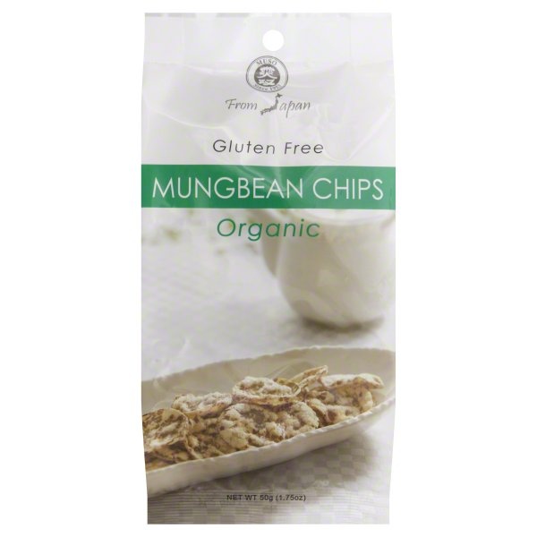 slide 1 of 1, Muso Mung Bean Chips, 1.75 oz