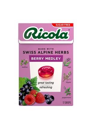 slide 1 of 1, Ricola Candy - Berry Medley, 17 ct