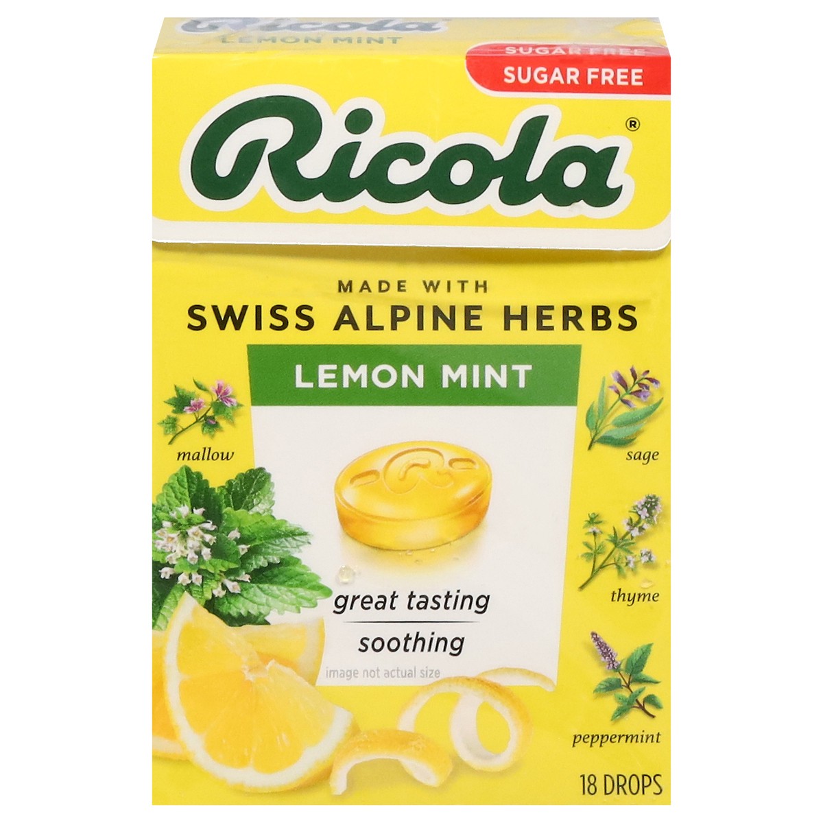 slide 7 of 16, Ricola Candy - Lemon Mint, 17 ct