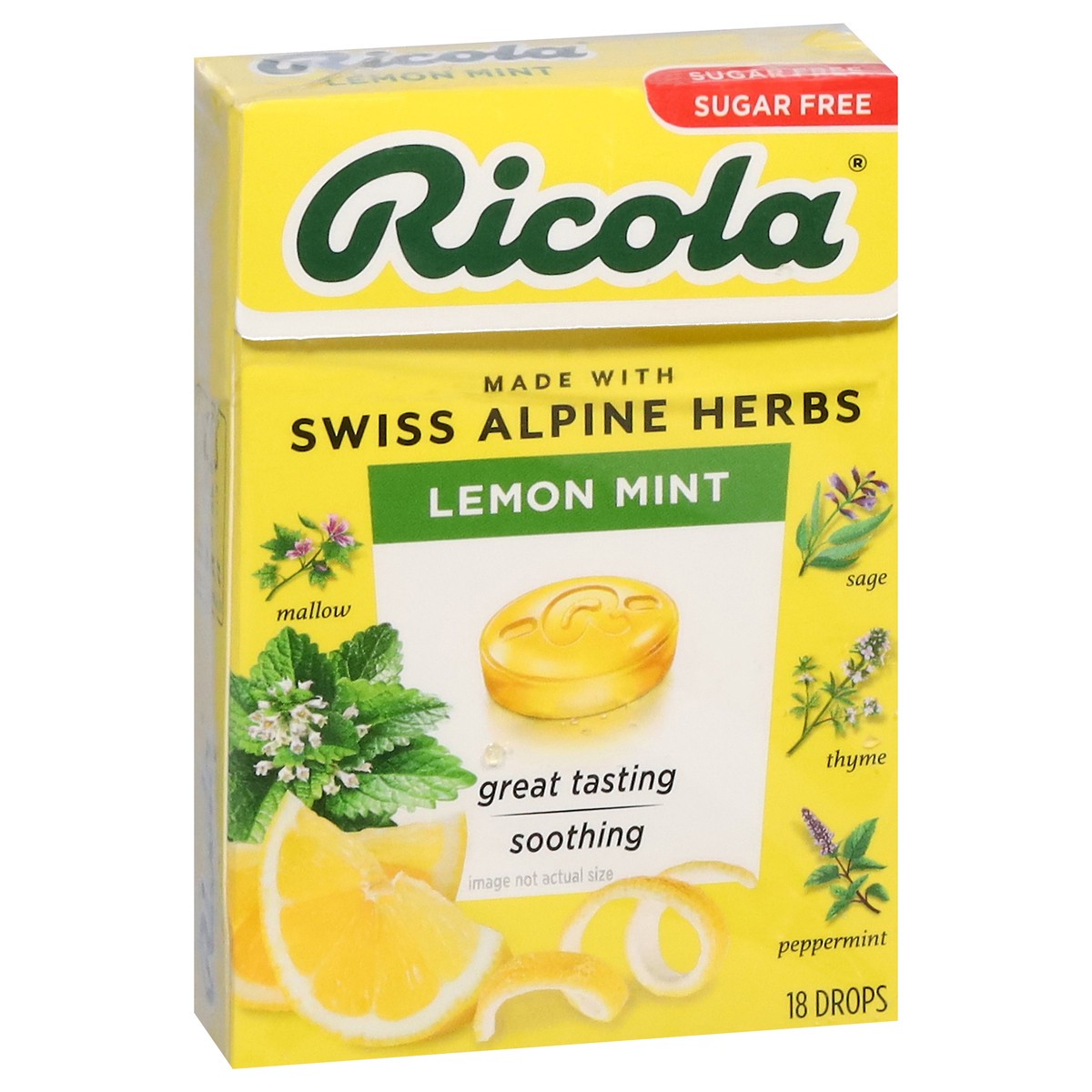 slide 16 of 16, Ricola Candy - Lemon Mint, 17 ct