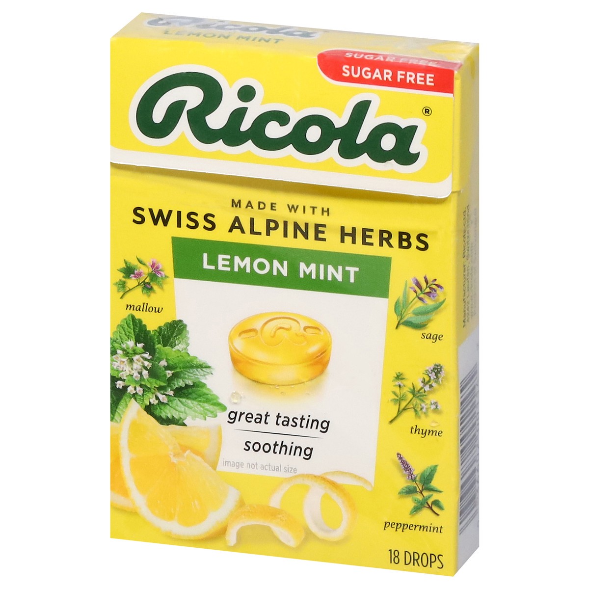 slide 3 of 16, Ricola Candy - Lemon Mint, 17 ct