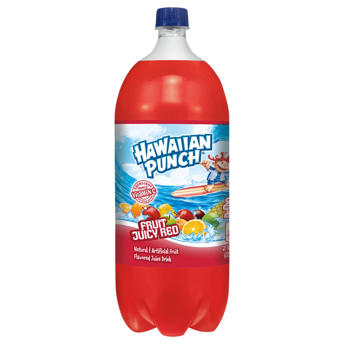 slide 1 of 12, Hawaiian Punch Fruit Juicy Red, 2 liter