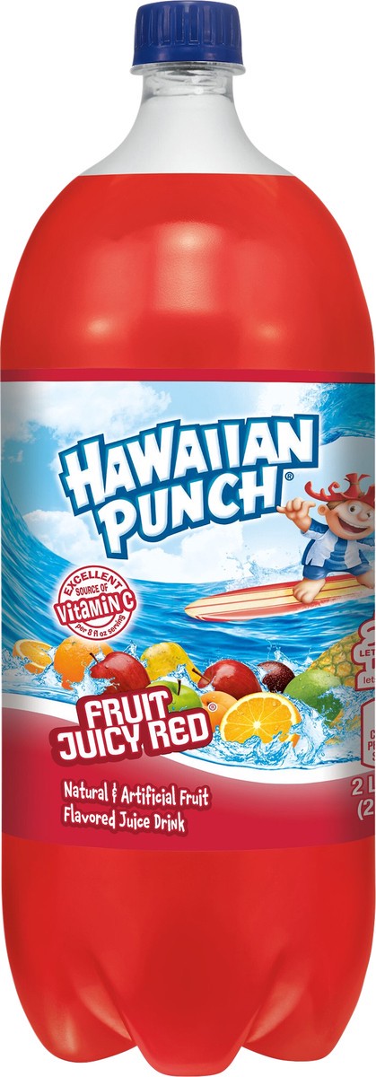 slide 11 of 12, Hawaiian Punch Fruit Juicy Red, 2 liter