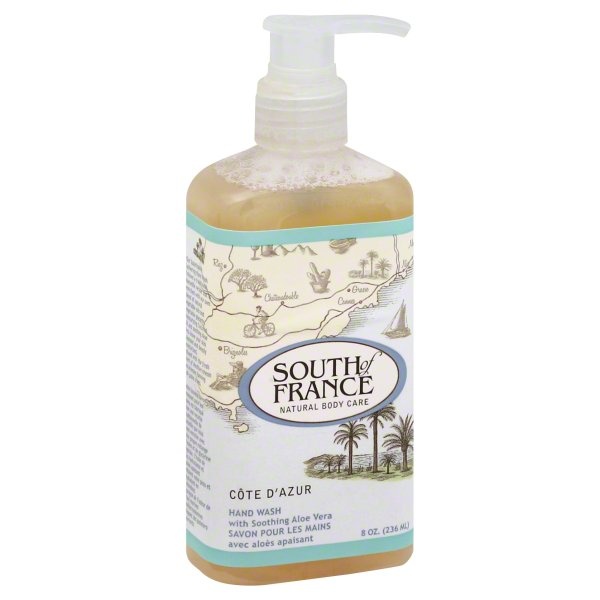 slide 1 of 1, South of France Hand Wash Cote Dazur, 8 fl oz