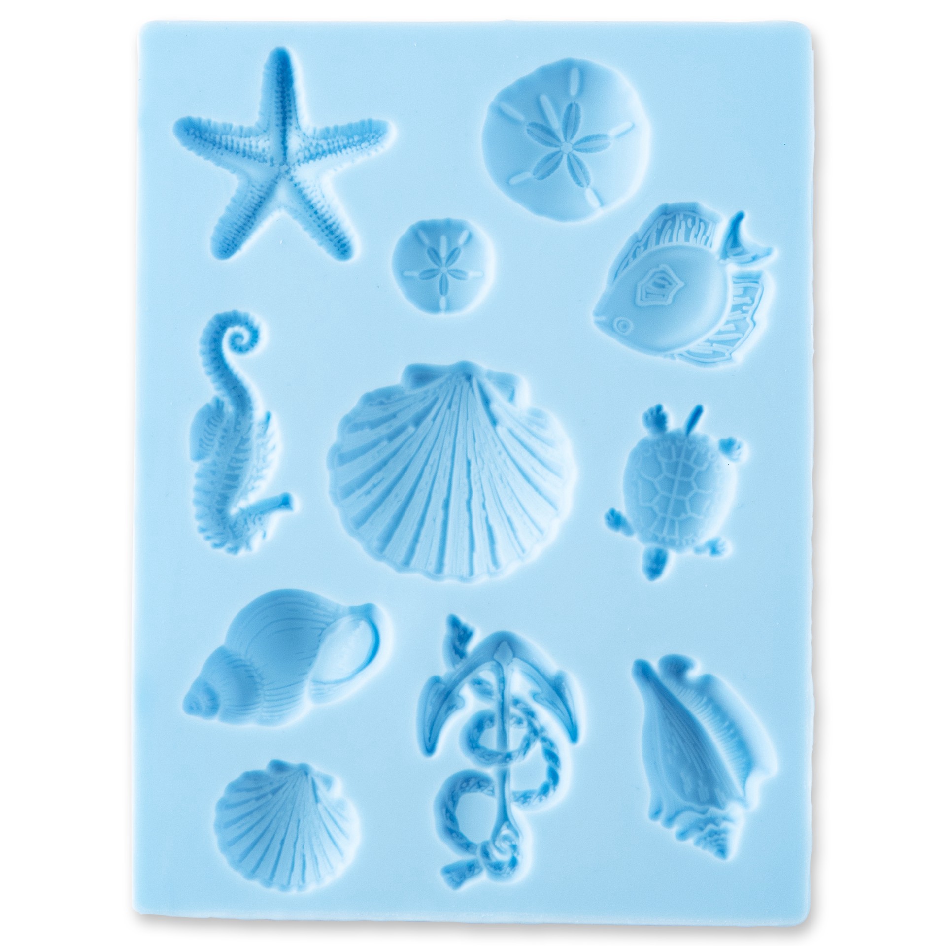 slide 5 of 5, Sealife Premium Push Mold By Craft Smart, 5.12 in x 6.89 in