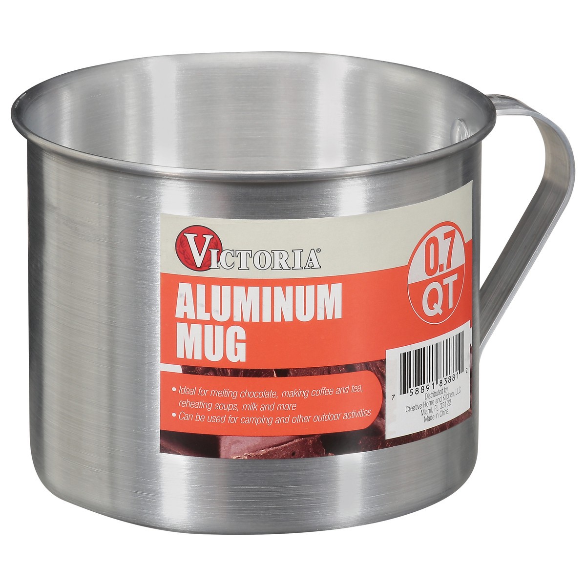 slide 7 of 9, Victoria 0.7 Quart Aluminum Mug 1 ea, 0.75 qt