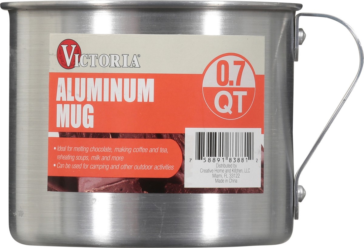 slide 2 of 9, Victoria 0.7 Quart Aluminum Mug 1 ea, 0.75 qt