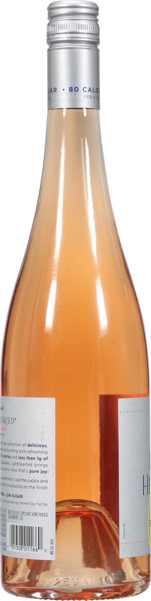 slide 2 of 9, Cupcake LightHearted California Rose Wine 750 ml, 750 ml