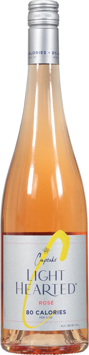 slide 4 of 9, Cupcake LightHearted California Rose Wine 750 ml, 750 ml