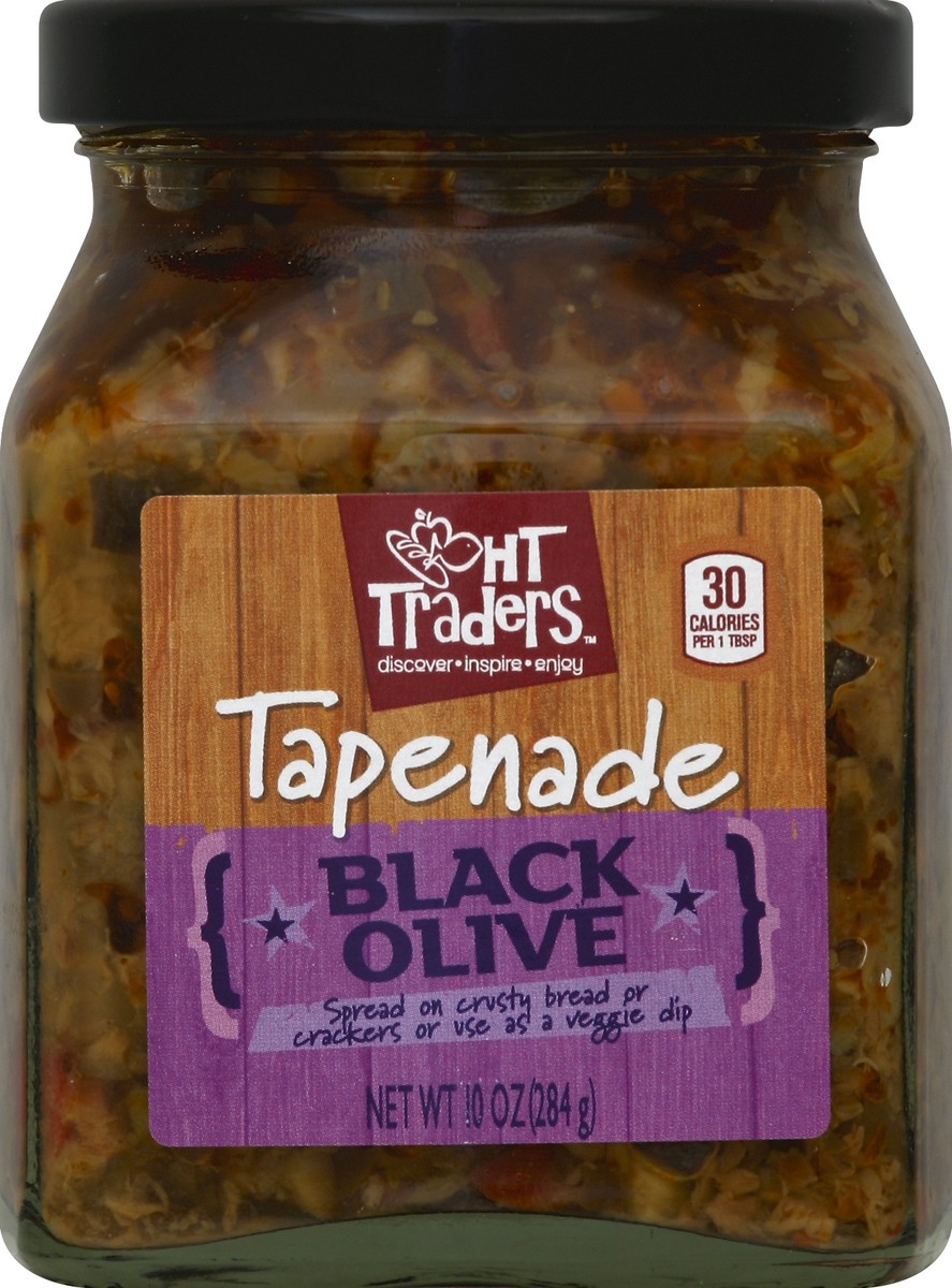 slide 2 of 2, Harris Teeter Traders Tapenade - Black Olive, 10 oz