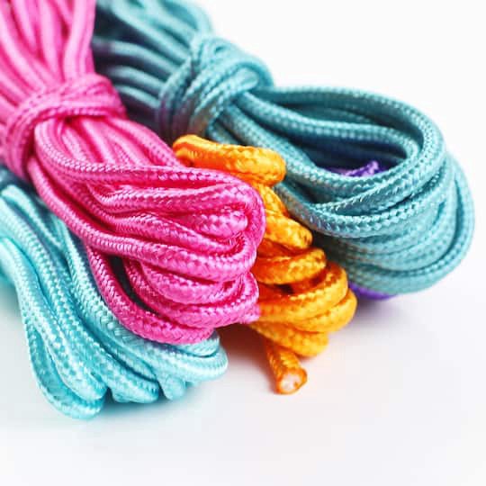 slide 1 of 4, 8ft. Bright Mix Paracords By Creatology, 5ct., 5 ct