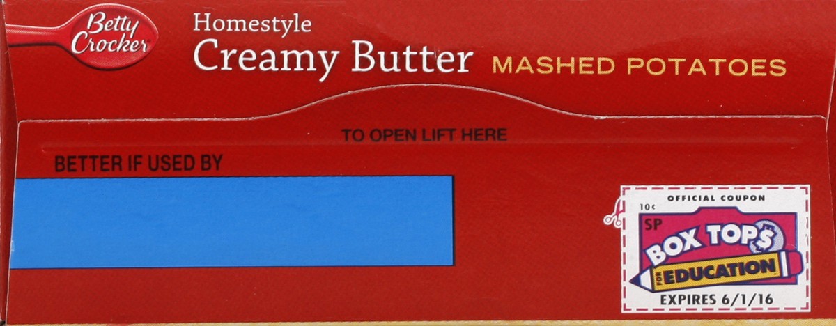 slide 2 of 4, Betty Crocker Homestyle Creamy Butter Mashed Potatoes, 6.6 oz