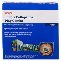 Meijer 2 Cube Jungle Cat Tunnel