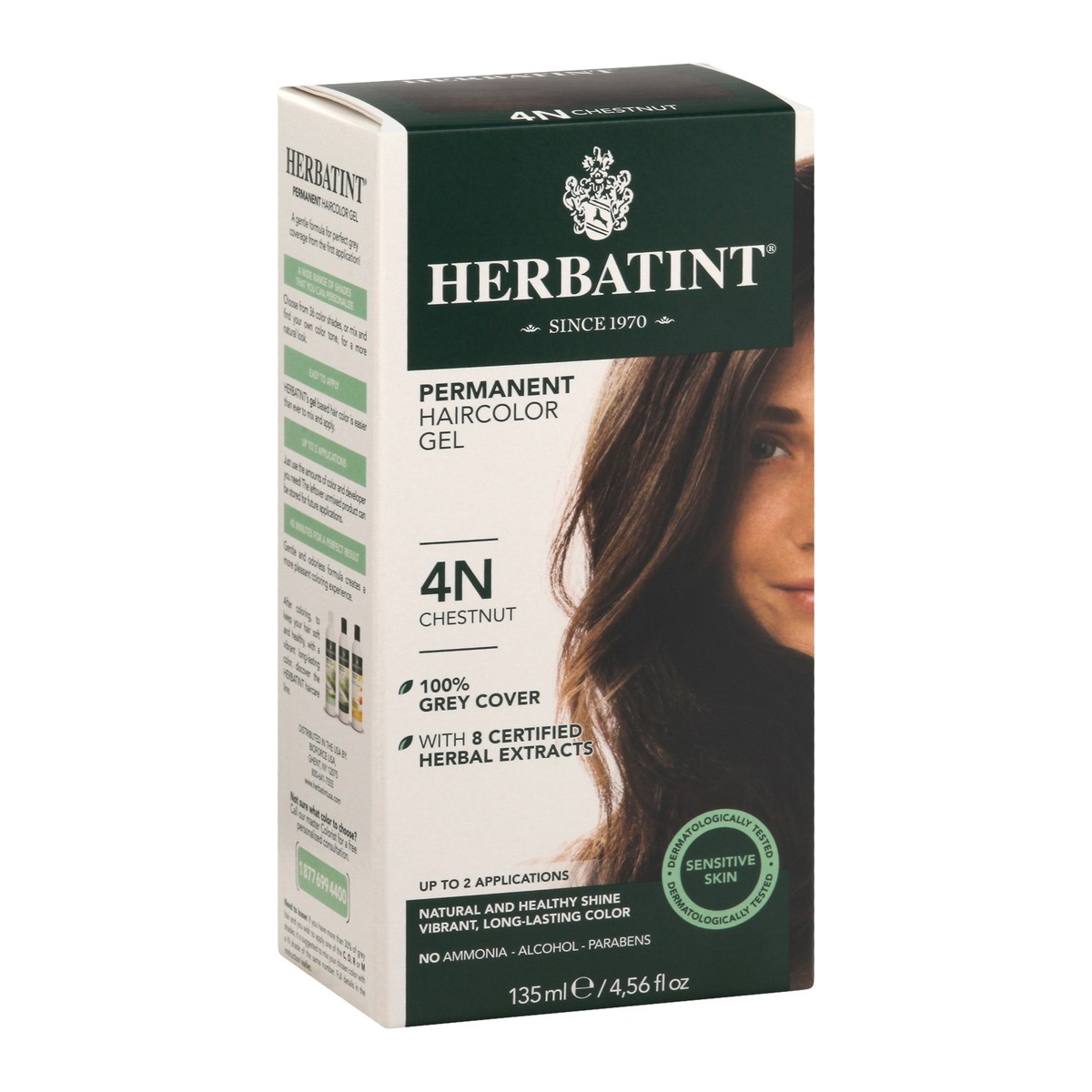 slide 4 of 9, Herbatint Haircolor Gel 135 ml, 135 ml