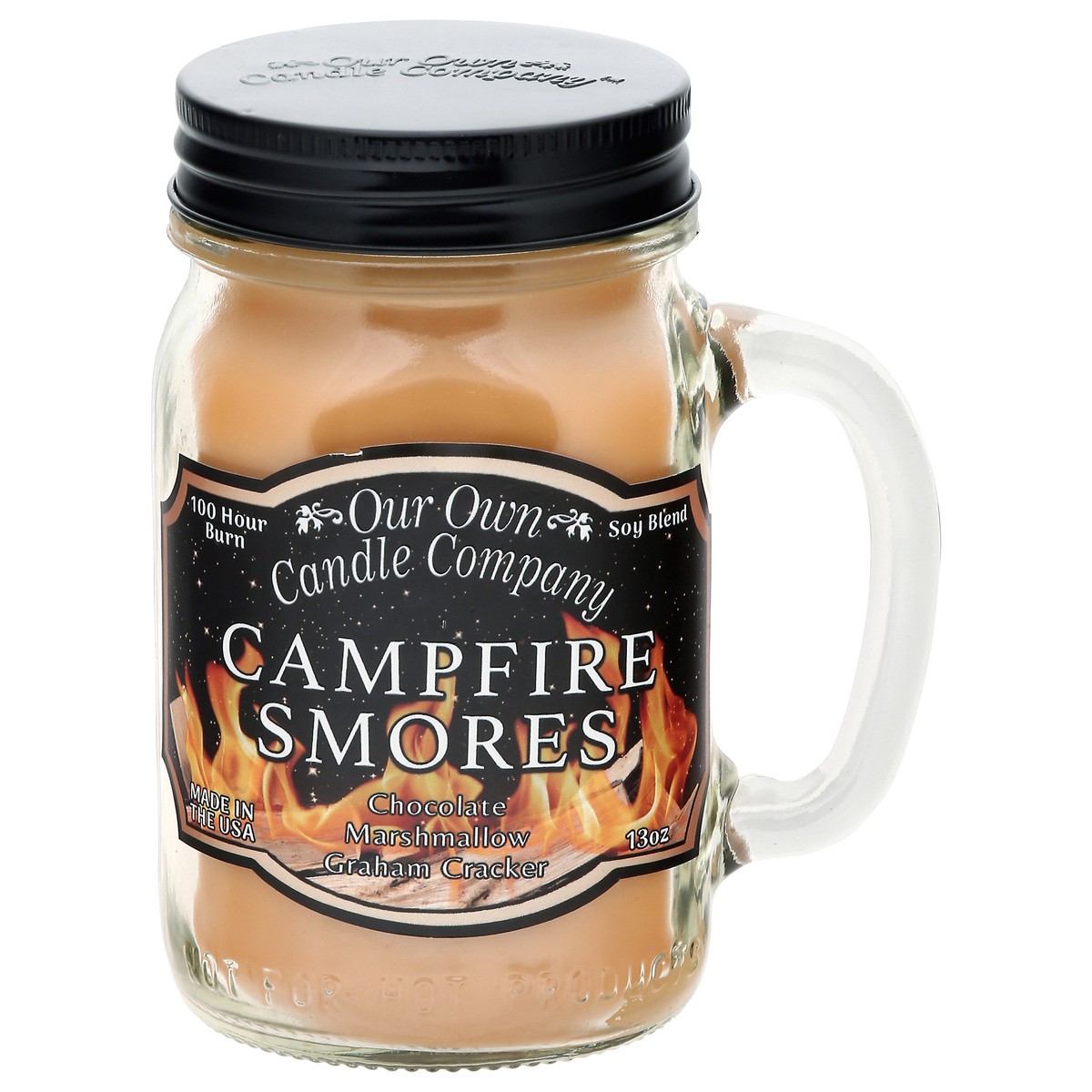 slide 2 of 4, Our Own Candle Company Campfire Smores Candle 1 Each, 1 ct