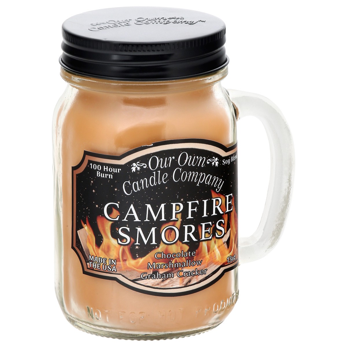 slide 3 of 4, Our Own Candle Company Campfire Smores Candle 1 Each, 1 ct