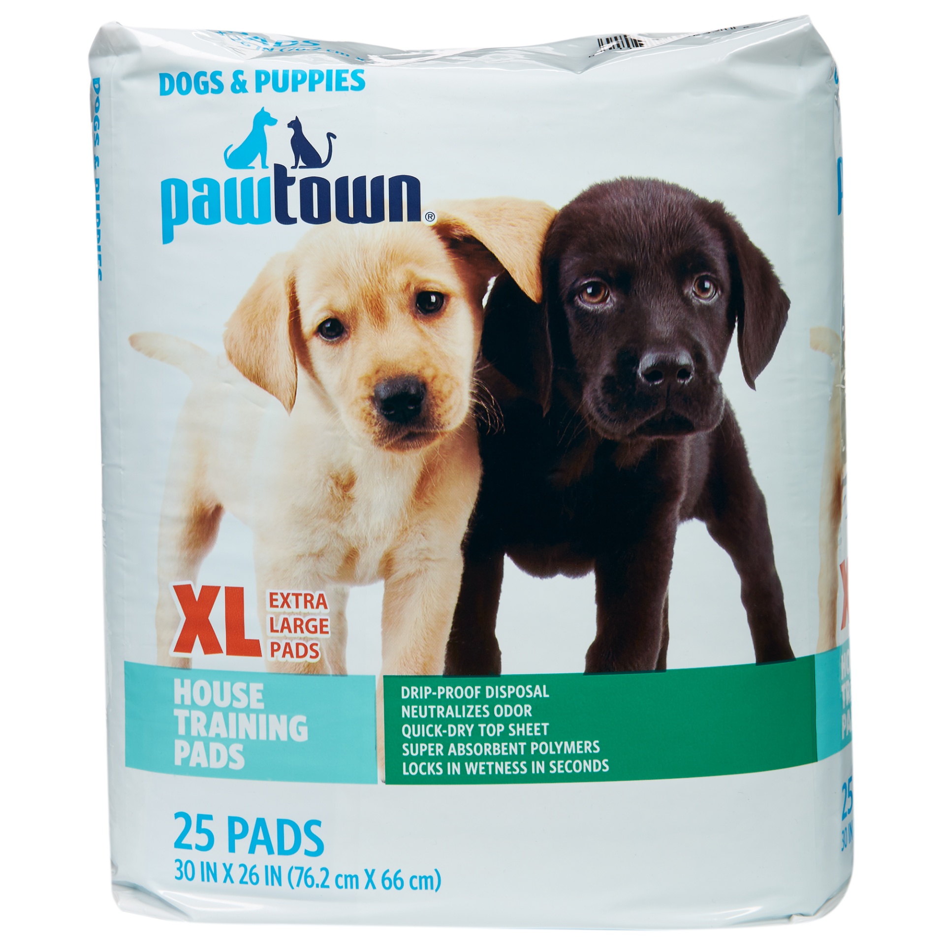 slide 1 of 1, Pawtown Pt Xl Puppy Pad, 25 ct