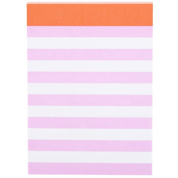 slide 4 of 6, Noted By Post-It Mini List Notes, 2-15/16"" X 4"" Purple/White/Red, 100 Sheets Per Pad, 100 ct