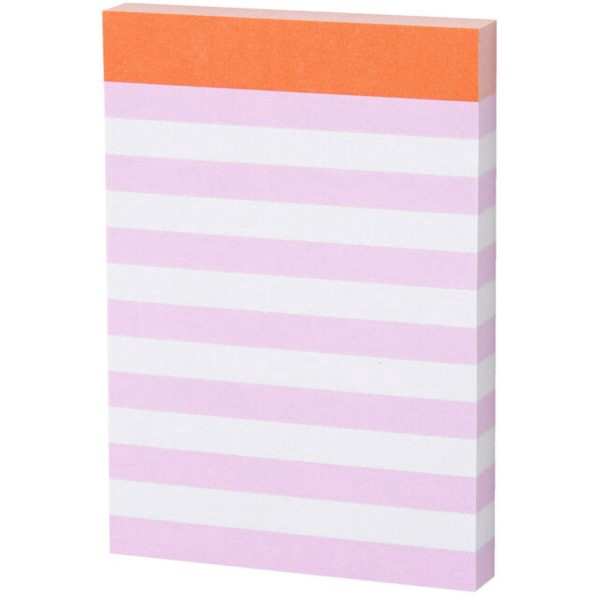 slide 2 of 6, Noted By Post-It Mini List Notes, 2-15/16"" X 4"" Purple/White/Red, 100 Sheets Per Pad, 100 ct