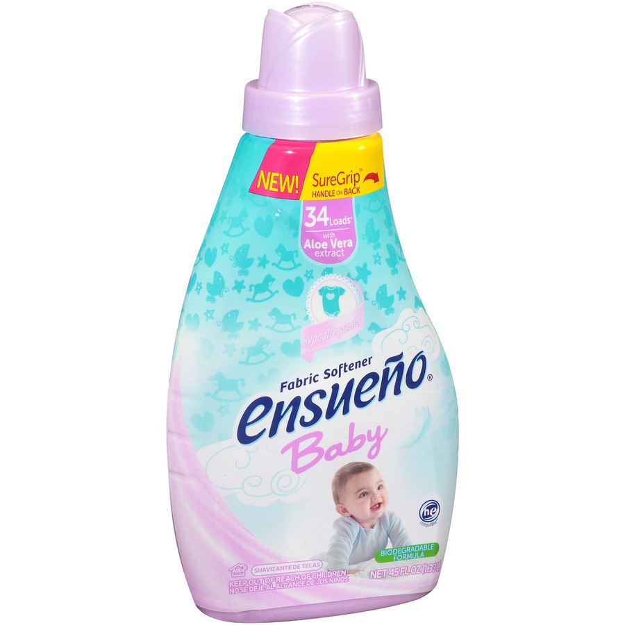 slide 6 of 6, Ensueno Baby Powder Fresh Fabric Softener 45 fl oz, 45 fl oz