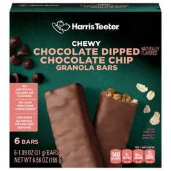 Harris Teeter Chocolate Chip Dipped Granola Bars