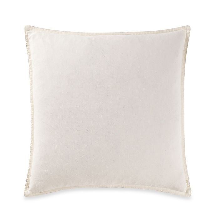 slide 1 of 1, Kenneth Cole Reaction Home Mineral Square Throw Pillow - Ivory, 1 ct