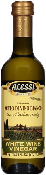 slide 1 of 2, Alessi Autentico Italian White Wine Vinegar, 12.75 fl oz