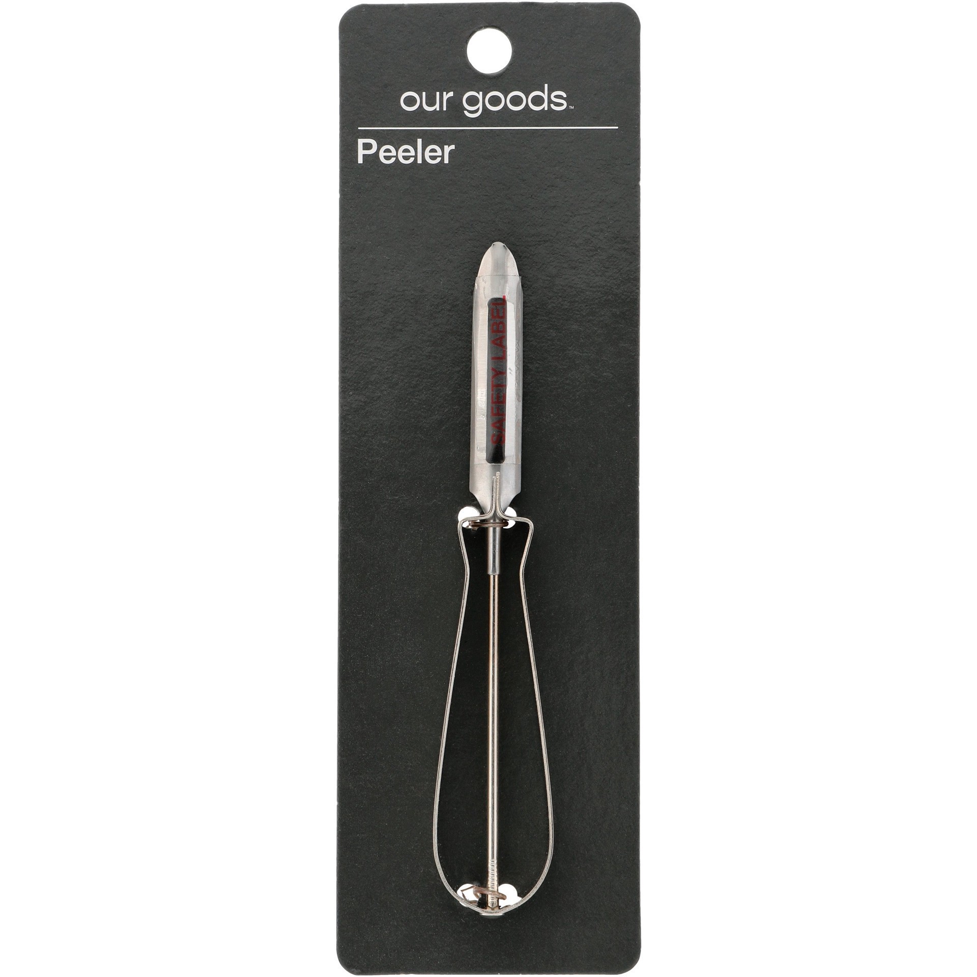 slide 1 of 1, our goods Stainless Steel Peeler, 1 ct