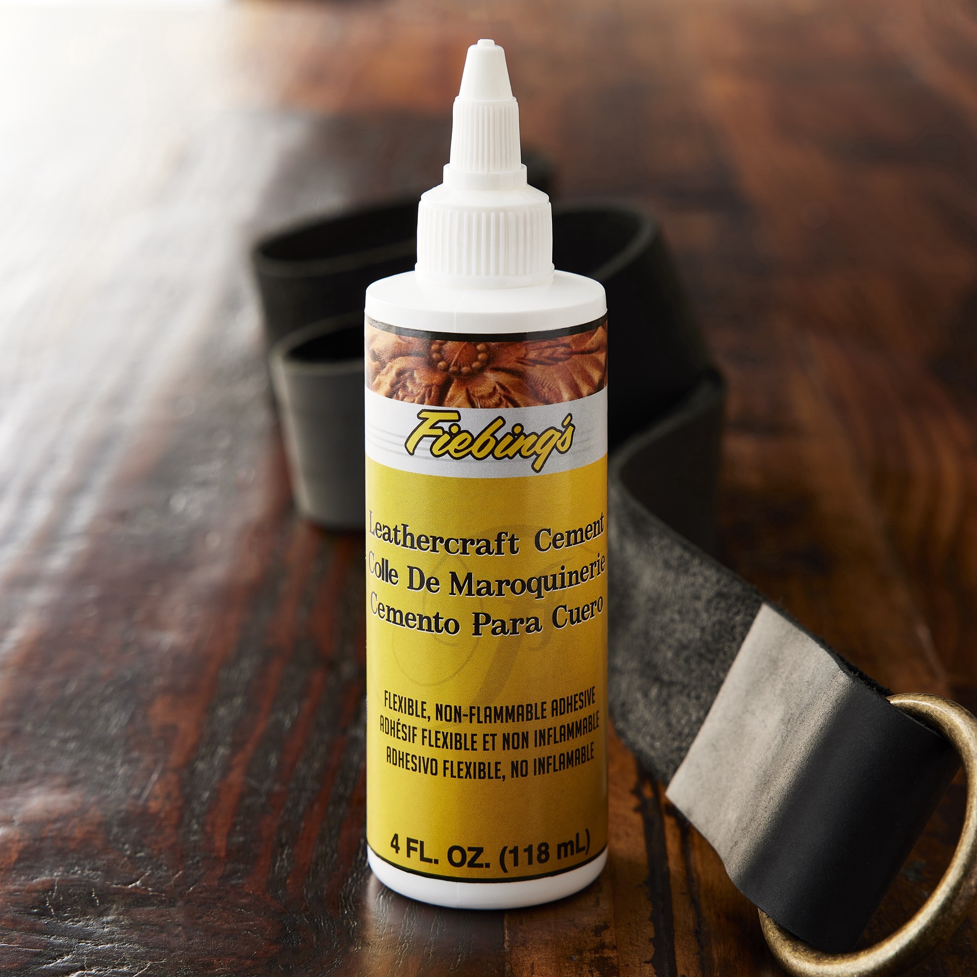 slide 2 of 2, Fiebing's Leathercraft Cement, 118 ml