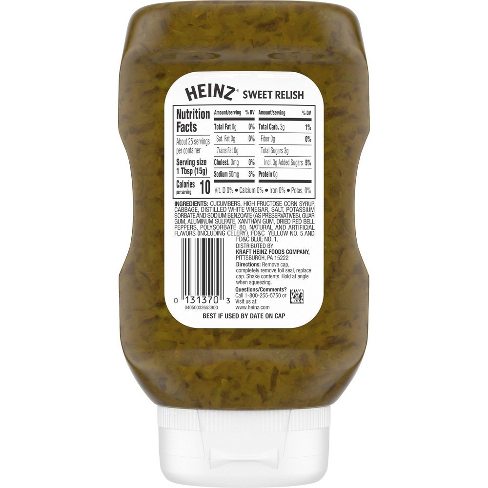 slide 17 of 31, Heinz Sweet Relish, 12.7 fl oz