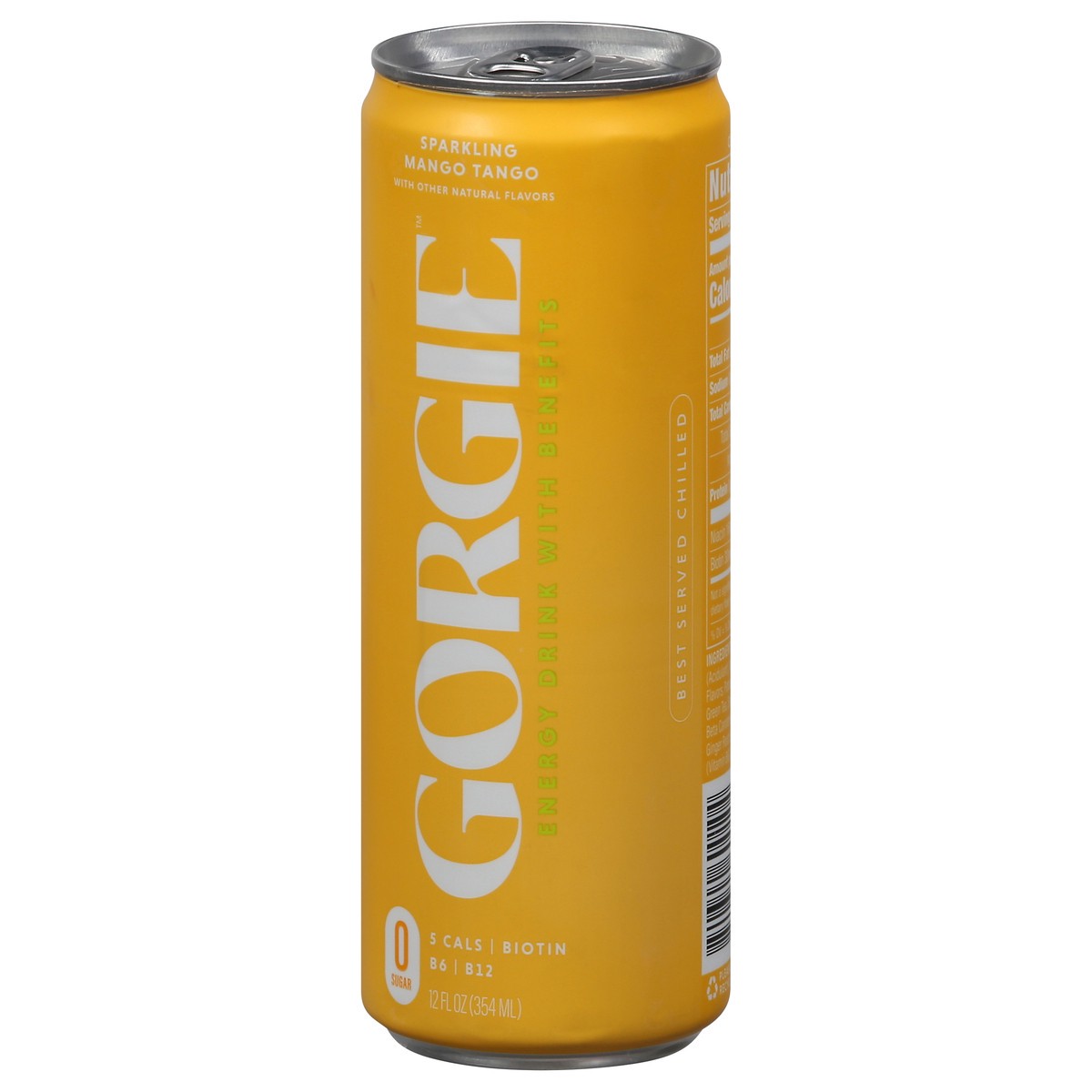 slide 8 of 13, Gorgie Sparkling Mango Tango Energy Drink with Benefits 12 fl oz, 12 oz