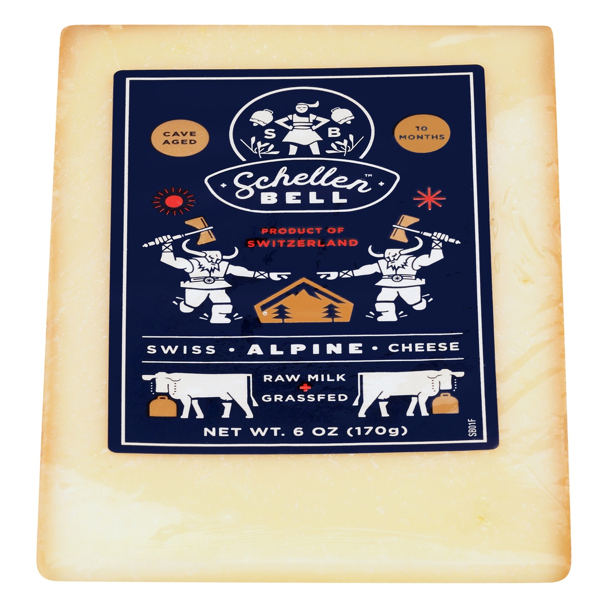 slide 1 of 1, Schellen Bell Cheese, Swiss, Alpine, 6 oz