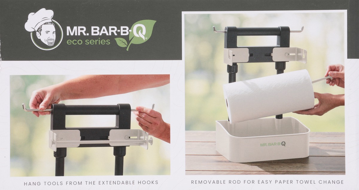 slide 7 of 11, Mr Bar B Q Sustainable Packaging Barbeque Serving Caddy 1 Count - Each, 1 ct