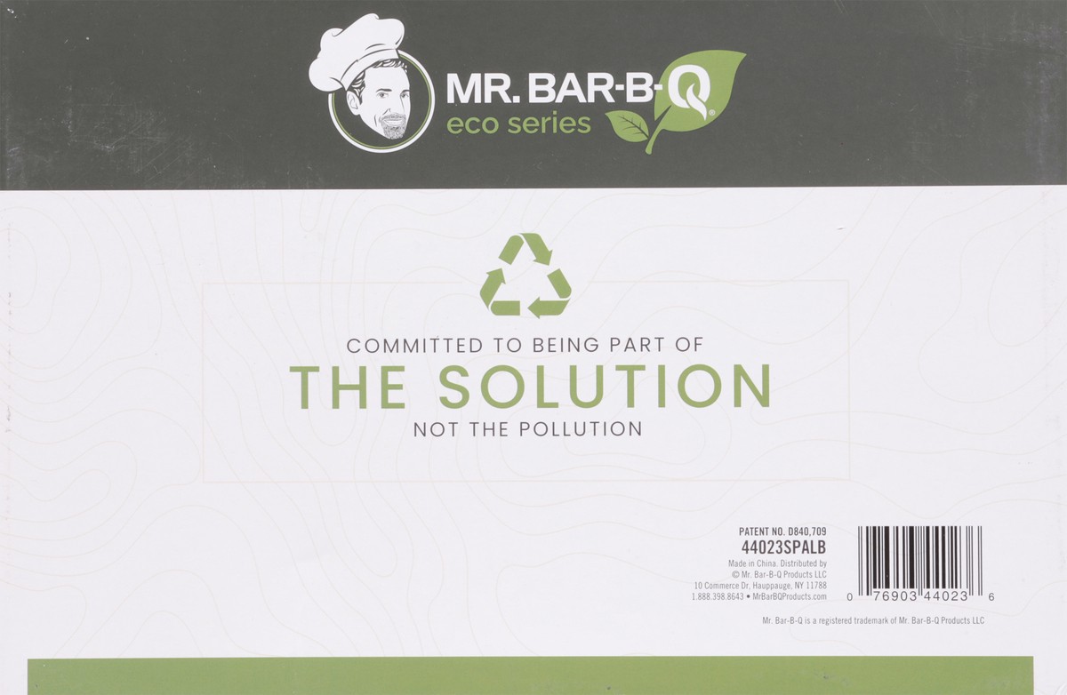 slide 10 of 11, Mr Bar B Q Sustainable Packaging Barbeque Serving Caddy 1 Count - Each, 1 ct